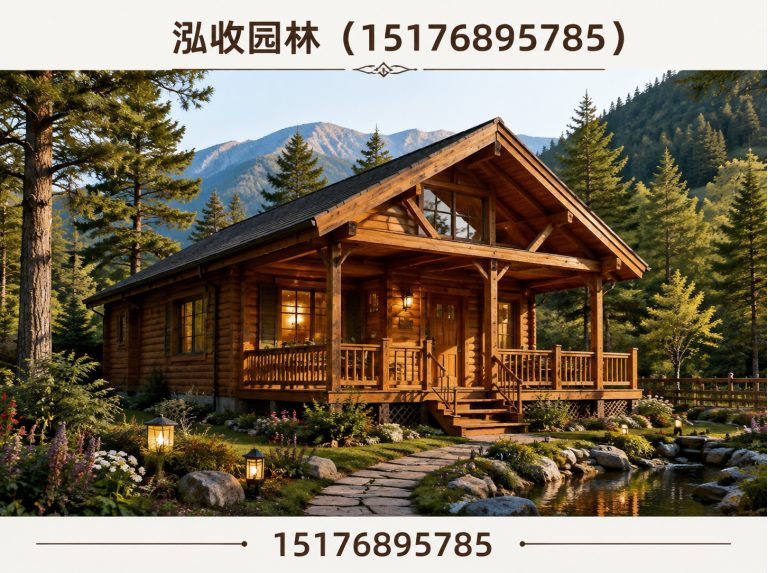 太原防腐木凉亭展示图